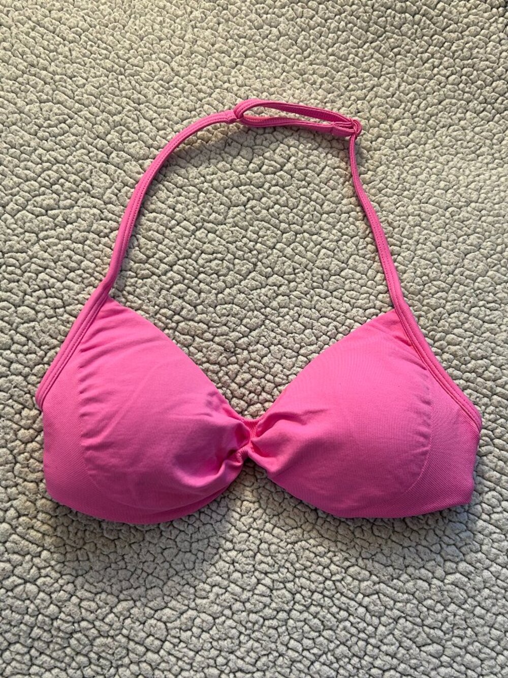 Shein -- hot pink bikini top/ sports bra, Womens S
